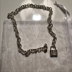 925 Tiffany & Co. Lock Necklace